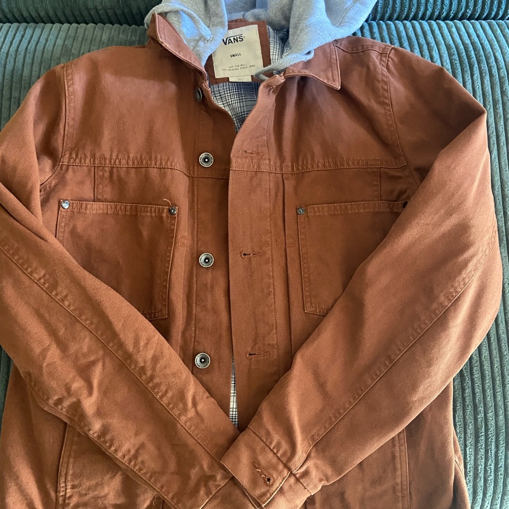 Vans Tan Jacket with Hood